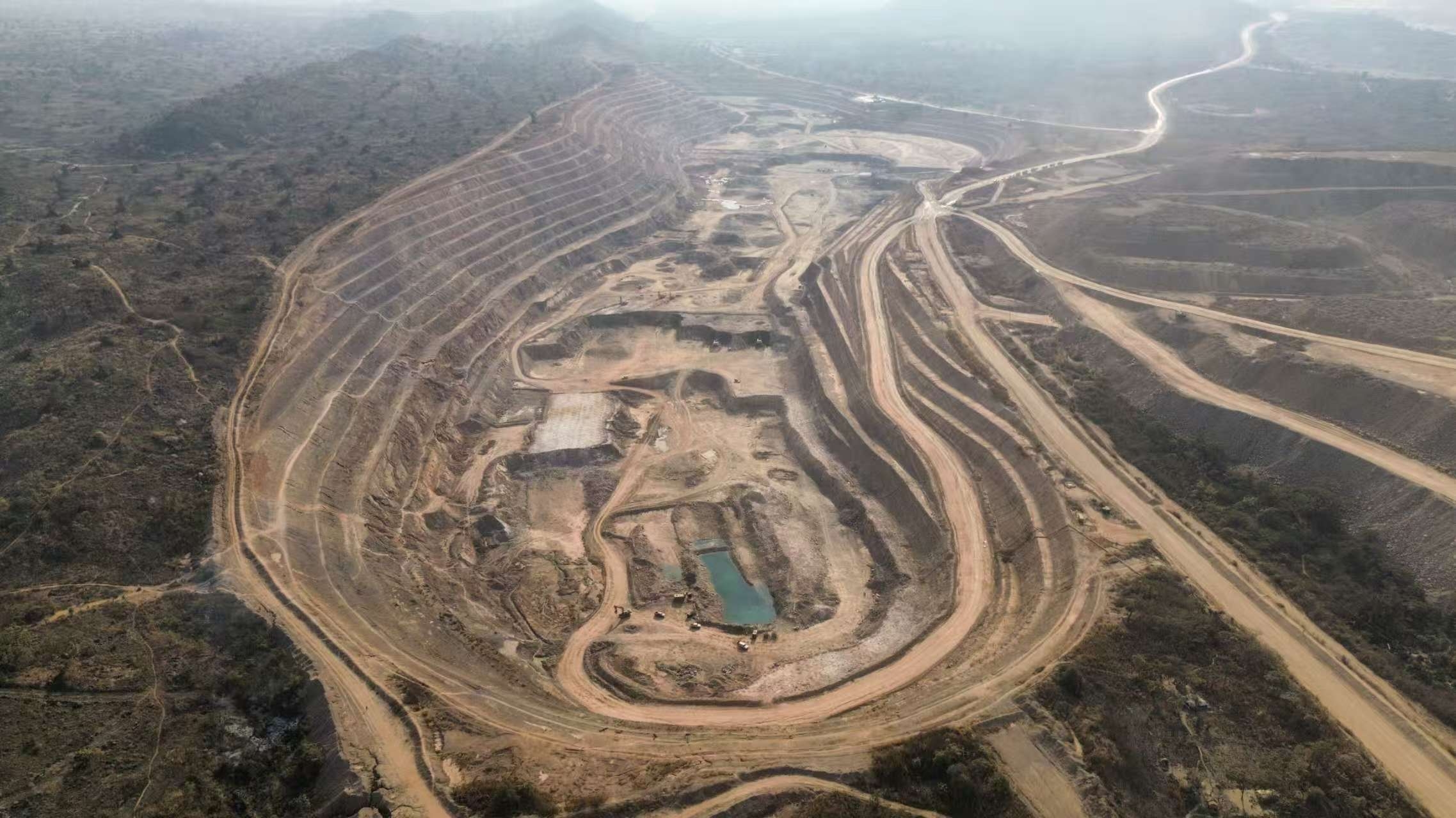 刚果(金)TFM混合矿开发项目基建剥离工程